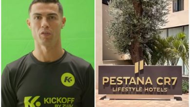 Cristiano Ronaldo y su hotel en Marruecos. (Captura de pantalla: Cristiano- Instagram/ Tips From Tina- YouTube)