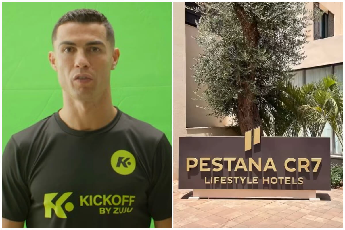 Cristiano Ronaldo y su hotel en Marruecos. (Captura de pantalla: Cristiano- Instagram/ Tips From Tina- YouTube)