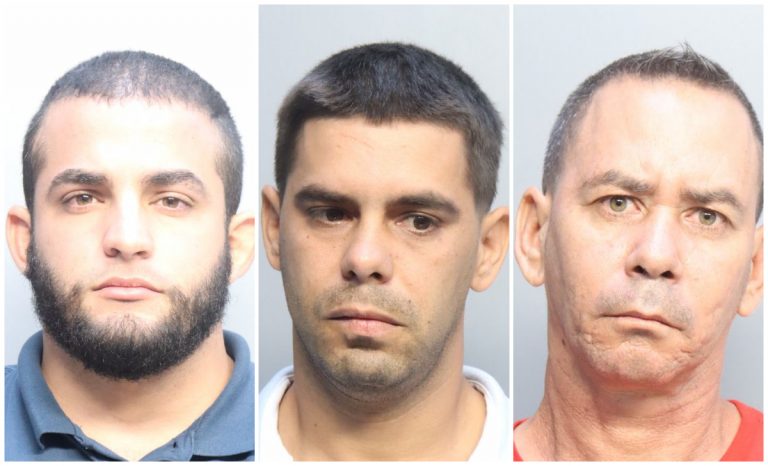 Miami-Dade: detenidos tres cubanos por operar taller de desguace de autos robados