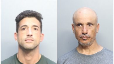 Diego Rodríguez (izquierda) y Gabriel Gil (derecha) fueron acusados de robar convertidores catalíticos. (Foto: Miami-Dade County Corrections and Rehabilitation)