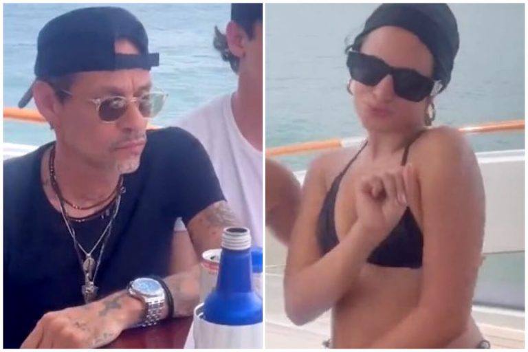 Camila Cabello despide al verano en un yate con Marc Anthony y Nadia Ferreira