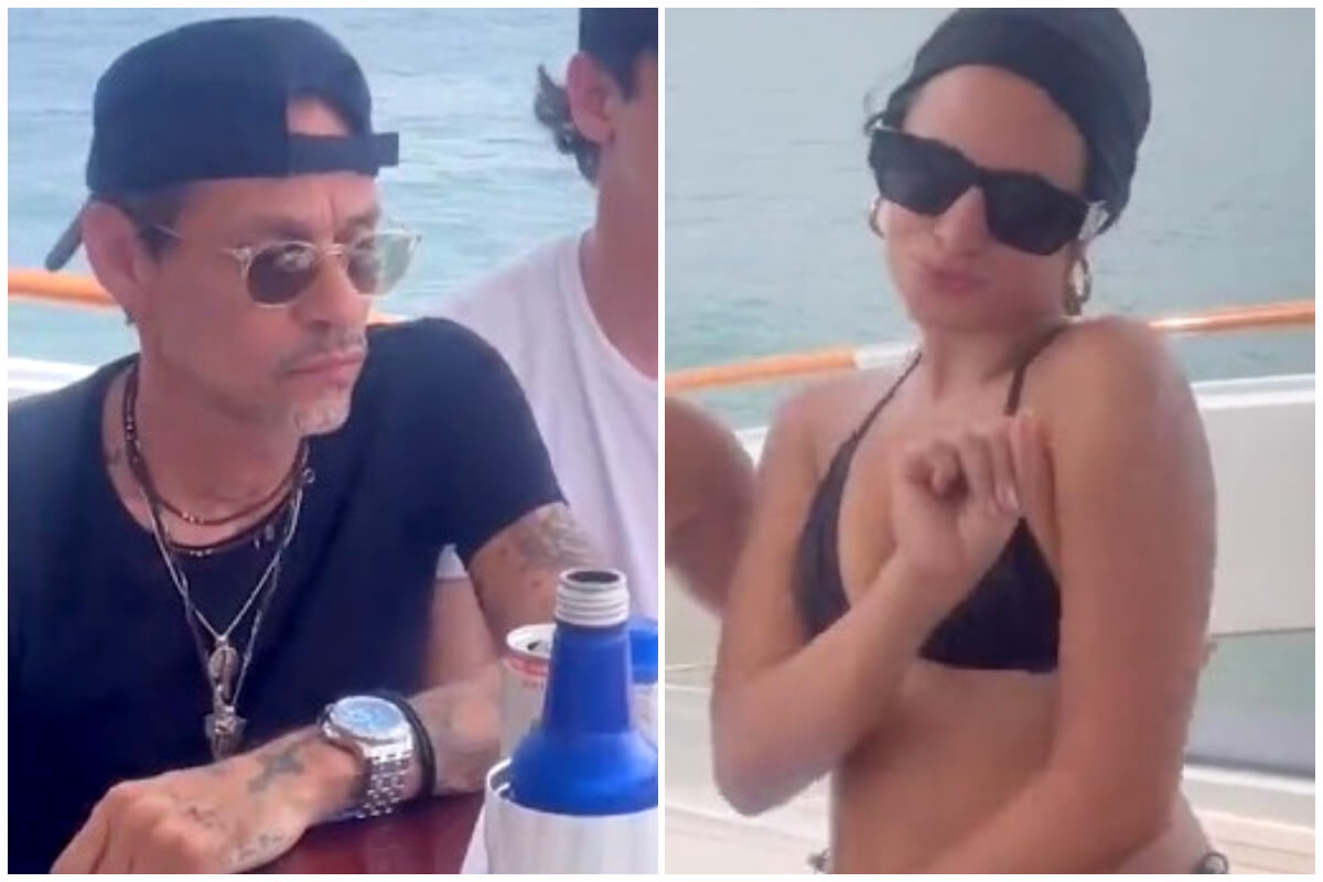 Marc Anthony y Camila Cabello. (Captura de pantalla: Lele Pons- Instagram)