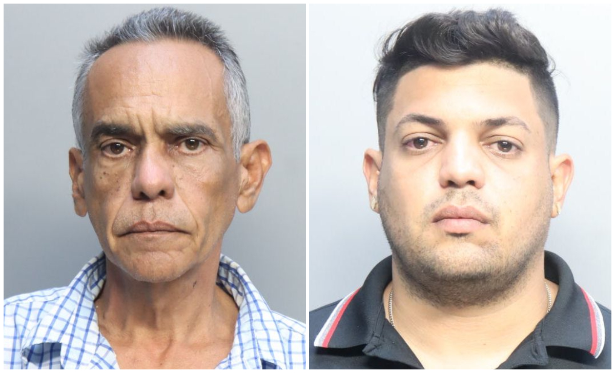Arrestan a padre e hijo cubanos por cometer fraude con cheques falsos en Miami-Dade