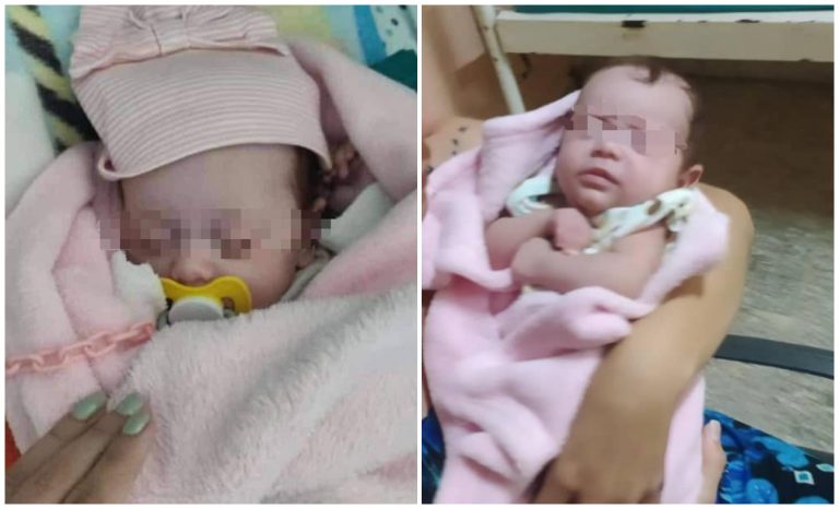 Piden ayuda para una bebé que fue abandonada en Sancti Spíritus