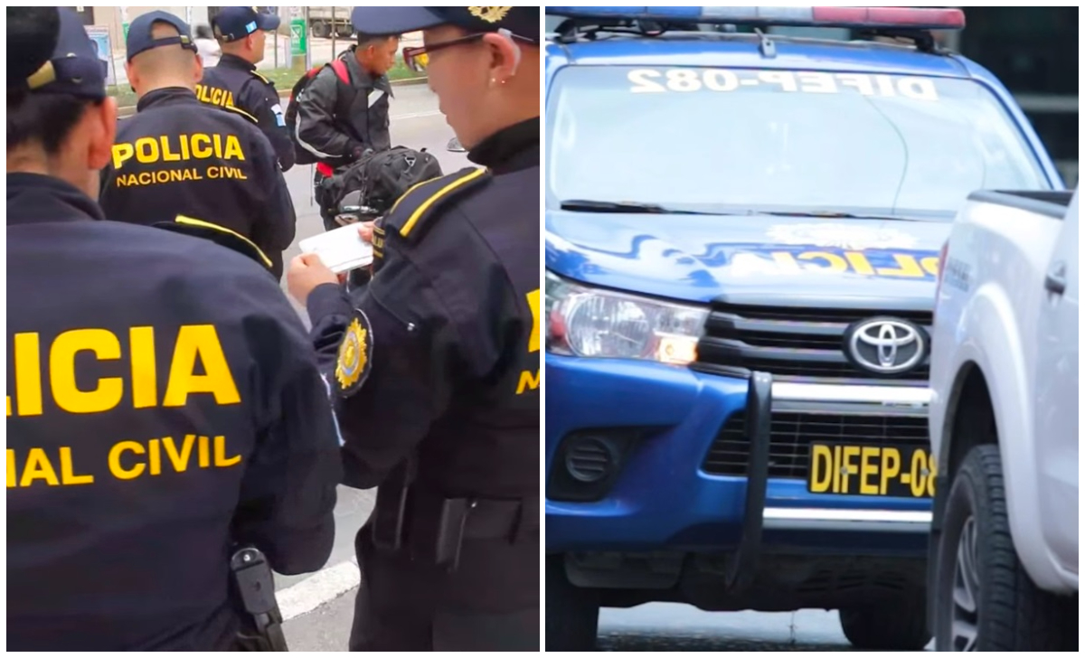 Policía de Guatenama. (Captura de pantalla: PNCdeGuatemala-Facebook)
