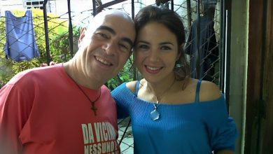 Raúl Prieto y su hija Dayana