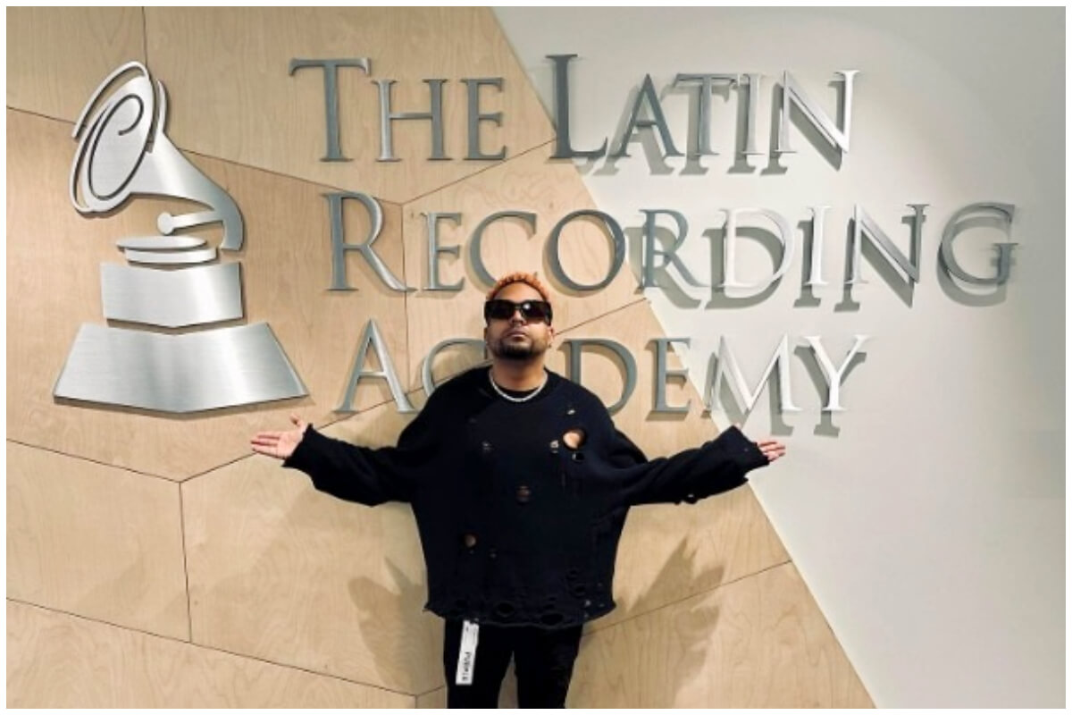Yulien Oviedo en la academia de los Grammy. (Foto: Yulien Oviedo- Instagram)