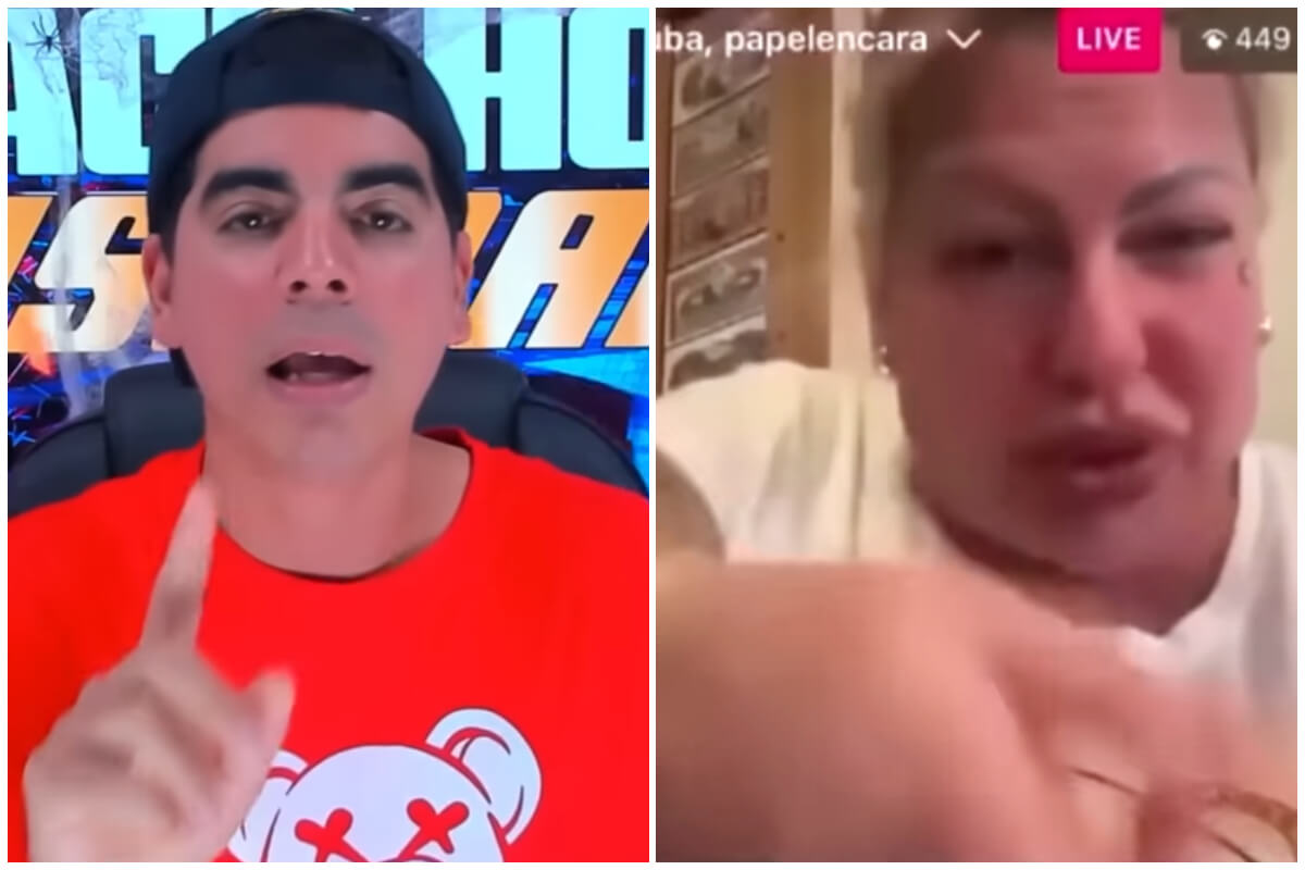 Alain Paparazzi y La Diosa. (Captura de pantalla: Alain Paparazzi TV- YouTube)