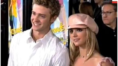 Britney Spears y Justin Timberlake. (Captura de pantalla: Britney Spears Rare- YouTube)