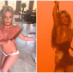 Britney Spears y Shakira. (Captura de pantalla: Britney Spears- Instagram/ MTV- YouTube)