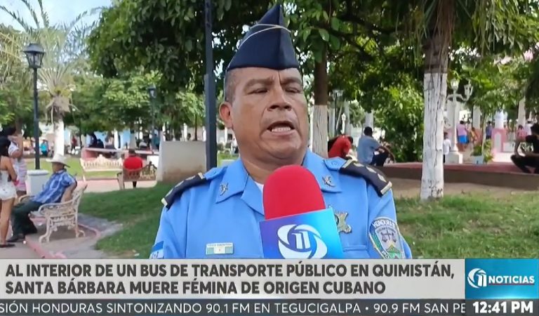 Migrante cubana fallece de un infarto dentro de un autobús en Honduras