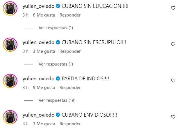 Comentarios de Yulien Oviedo