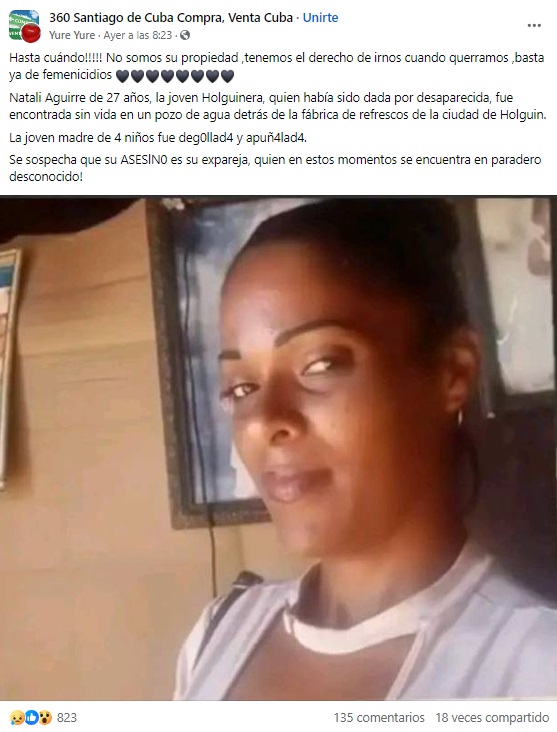 Hallan sin vida a una madre reportada como desaparecida en Holguín