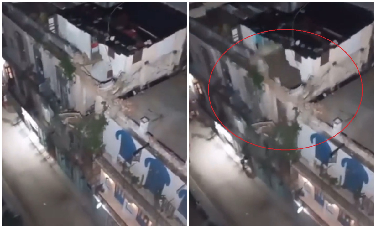 Derrumbe en Habana Vieja: hay una persona muerta y otras dos atrapadas