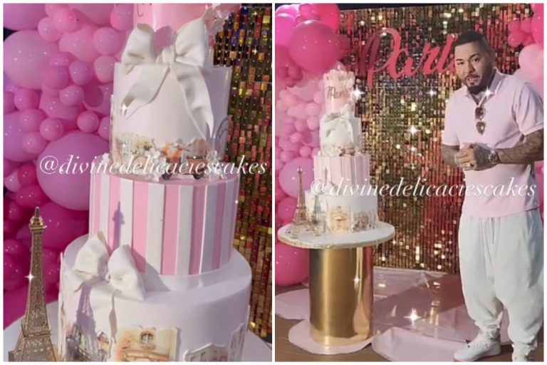 El Chacal y La Leidy celebran el baby shower de su nueva bebé Paris