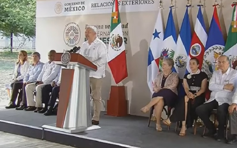 Estos fueron los puntos acordados durante la cumbre migratoria de México. (Captura de pantalla: HCH En Vivo-YouTube)