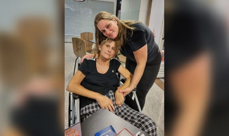 Madre cubana abandonada en el Darién ya está con su hija en Brasil