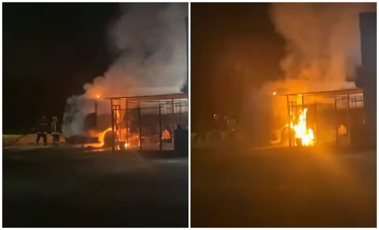 Pipa de combustible de Cupet explota y provoca incendio en Pinar del Río
