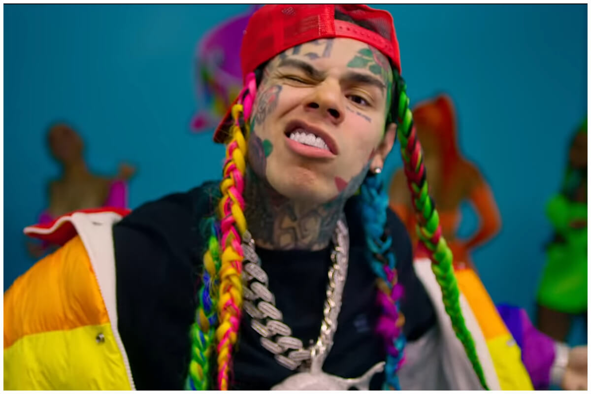 Tekashi 6ix9ine. (Captura de pantalla: Tekashi 6ix9ine- YouTube)