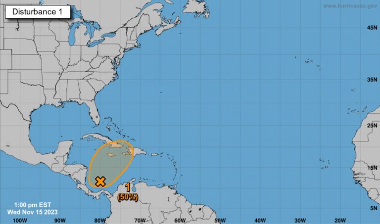 Emiten aviso de Alerta Temprana por posible depresión tropical cerca de Cuba