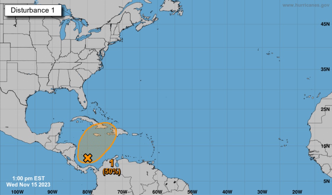 Emiten aviso de Alerta Temprana por posible depresión tropical cerca de Cuba