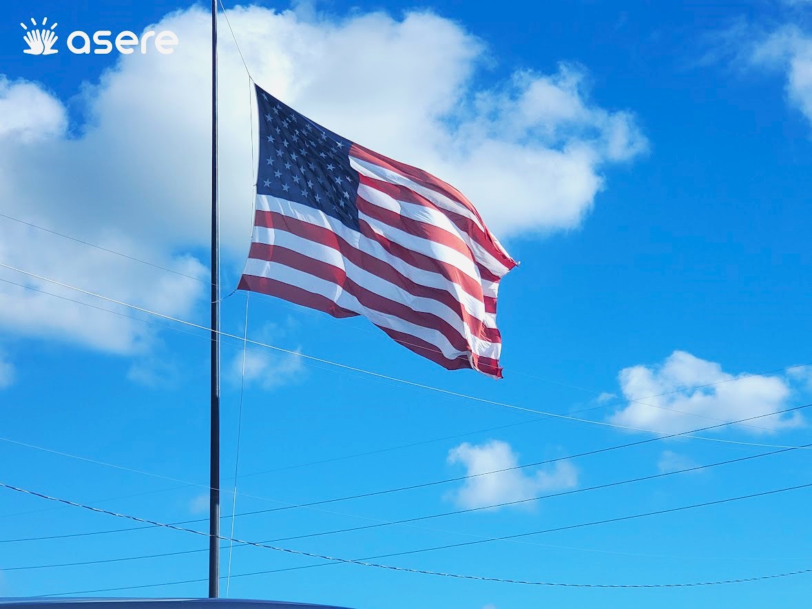 Foto ilustrativa de una bandera de los Estados Unidos de América. (Foto: Asere Noticias)