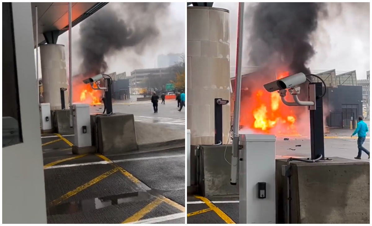 FBI determina que explosión en puente fronterizo entre EEUU y Canadá no fue un atentado. (Captura de pantalla: sal.alwisha-Instagram)