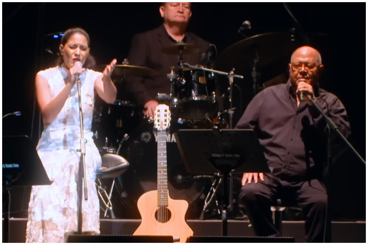 Haydée Milanés y Pablo Milanés. (Captura de pantalla: Haydée Milanés- YouTube).