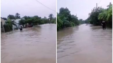 Se reportan inundaciones en Holguín y Las Tunas luego de intensas lluvias
