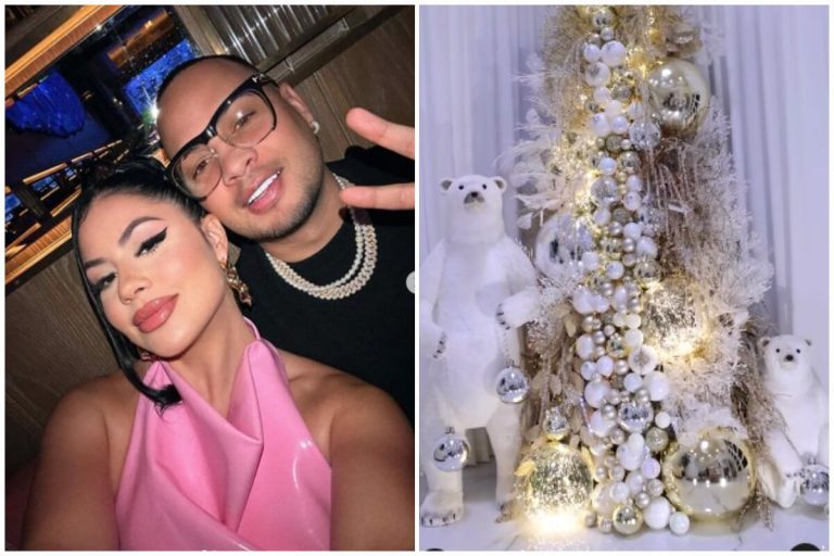 Jacob Forever y La Dura presumen magnífico árbol a casi dos meses de Navidad