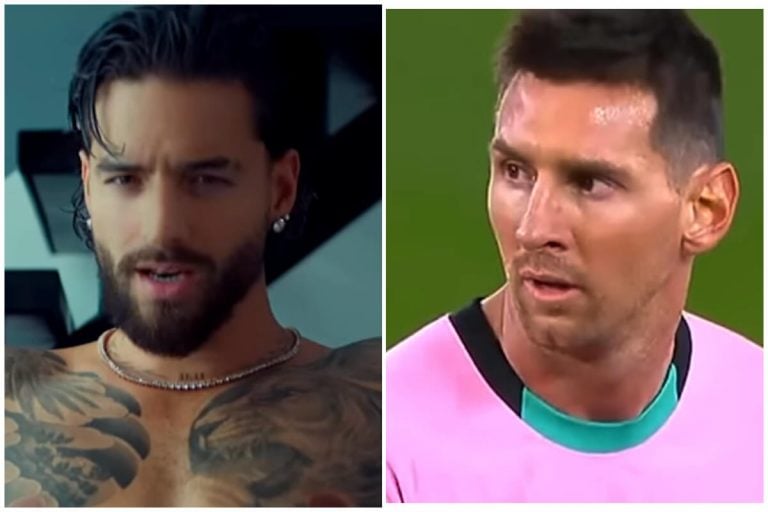 ¿Messi perrea? Lo captan en el concierto de Maluma en Miami