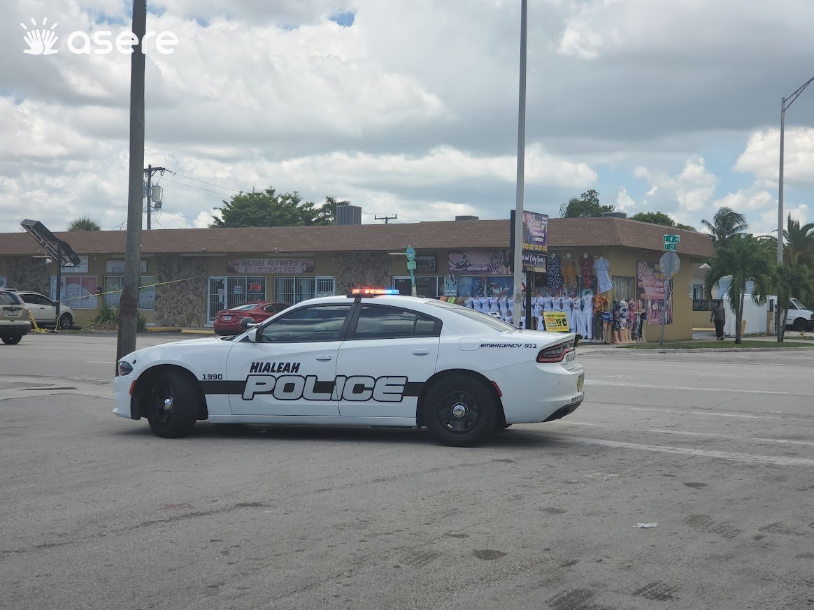 Imagen ilustrativa de una patrulla en las calles de Hialeah. (Foto: Asere Noticias)