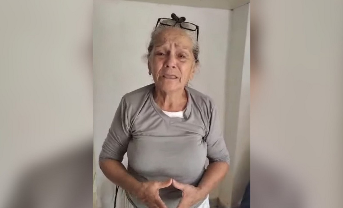 Abuela cubana pide ayuda para localizar a su nieto desaparecido en el río Bravo. (Captura de pantalla © Mario J. Pentón-YouTube)