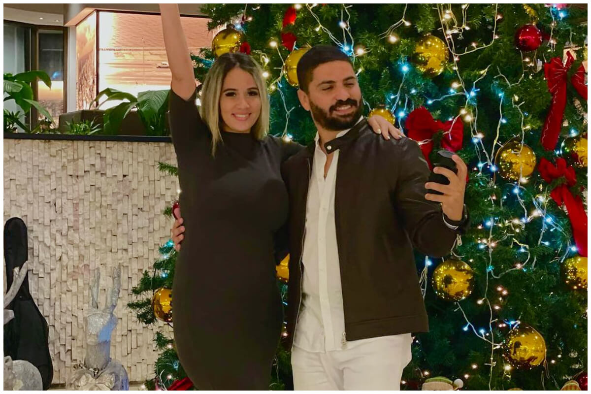 Alejandro Cuervo y su esposa Arletis Rodríguez. (Foto © Alejandro Cuervo_oficial- Instagram)