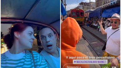 Alexis y Claudia Valdés en Tailandia. (Captura de pantalla © Claudiavaldesoficial- Instagram)