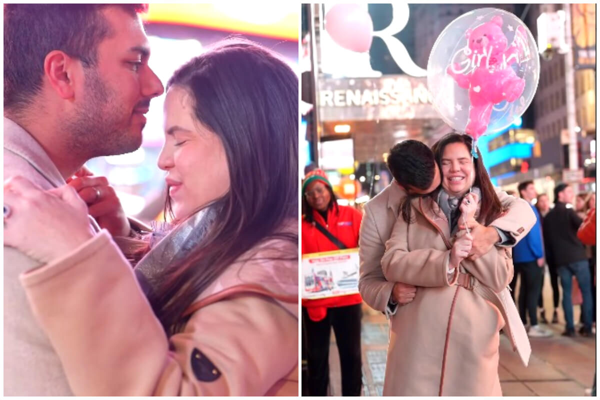 Camila Guiribitey y su esposo. (Captura de pantalla © Camila Guiribitey- Instagram)