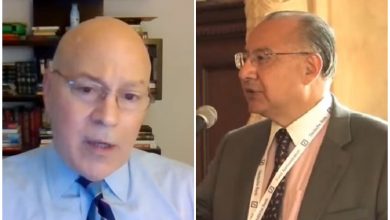 Juez de Miami habla sobre el caso de Rocha. (Captura de pantalla © Mario Vallejo-YouTube y Alexander Alternative Capital GP-YouTube)