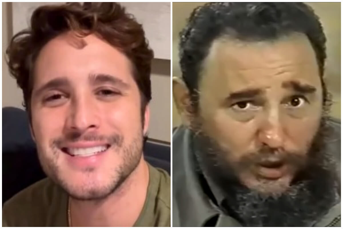 Diego Boneta interpretará a Fidel Castro. (Captura de pantalla: Diego Boneta- Instagram/ CBC News- YouTube)