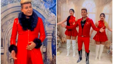 Eduardo Antonio en video navideño. (Captura de pantalla © El divo de placetas- Instagram)