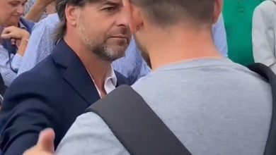 Frank el Makina conoce al presidente de Uruguay Luis Lacalle Pou