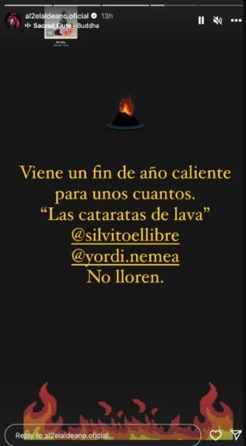 Historias de Aldo El Aldeano. (Instagram)