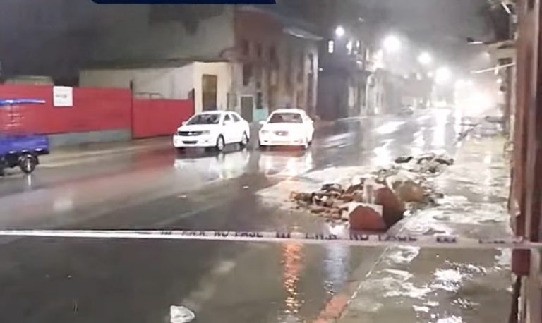La Habana sufre inundaciones y derrumbes tras fuertes lluvias