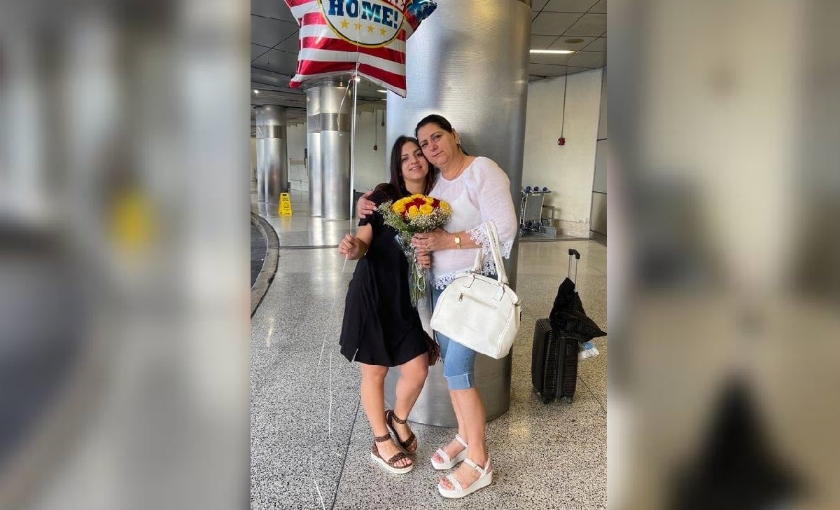 La madre y su hija arribaron a los Estados Unidos en 2021.