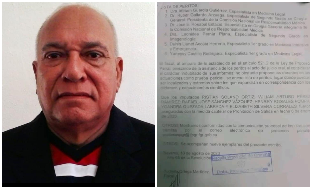 Médico denuncia que fue incluido sin permiso en juicio contra colegas en Granma