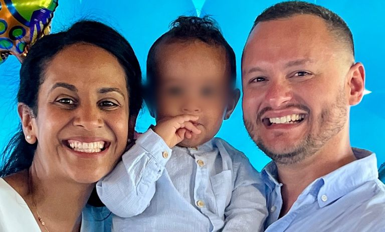 Padres cubanos en Florida piden ayuda para su bebé diagnosticado con cáncer