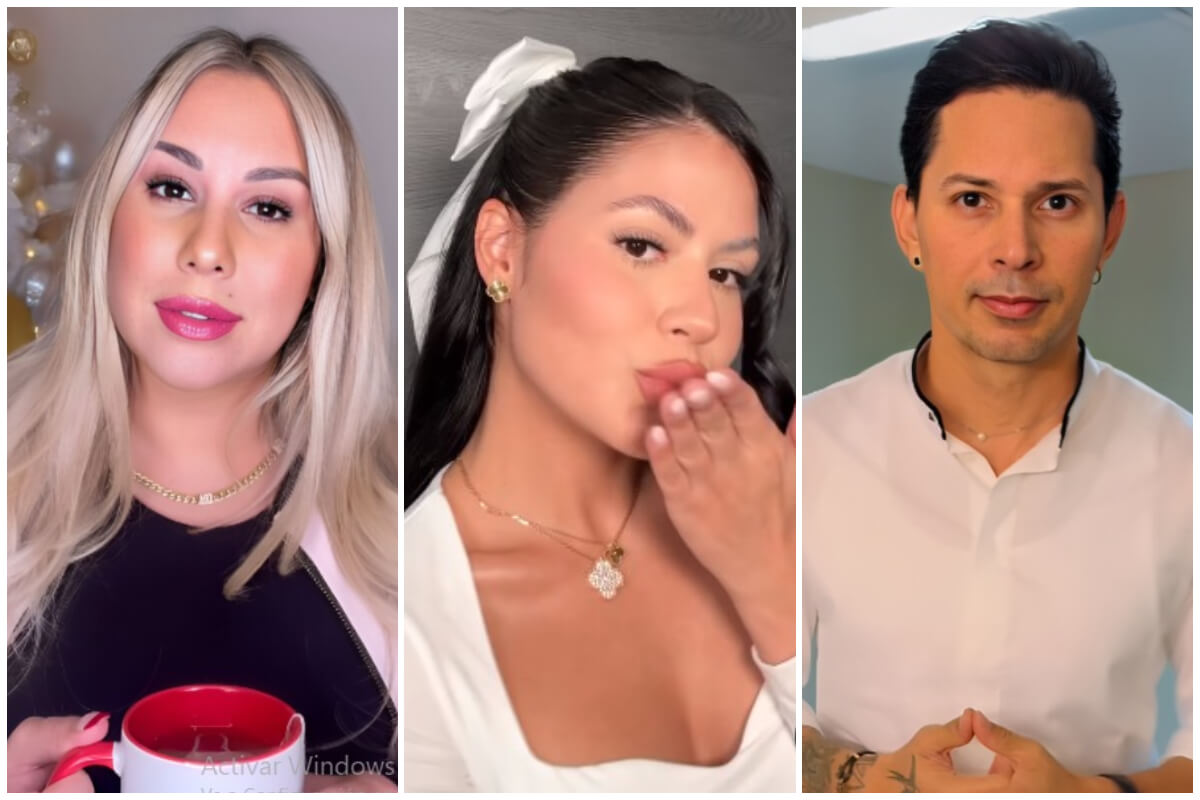 Señorita Dayana, La Dura y Leoni Torres. (Captura de pantalla Instagram © Srtadayana/ La Dura/ Leoni Torres)