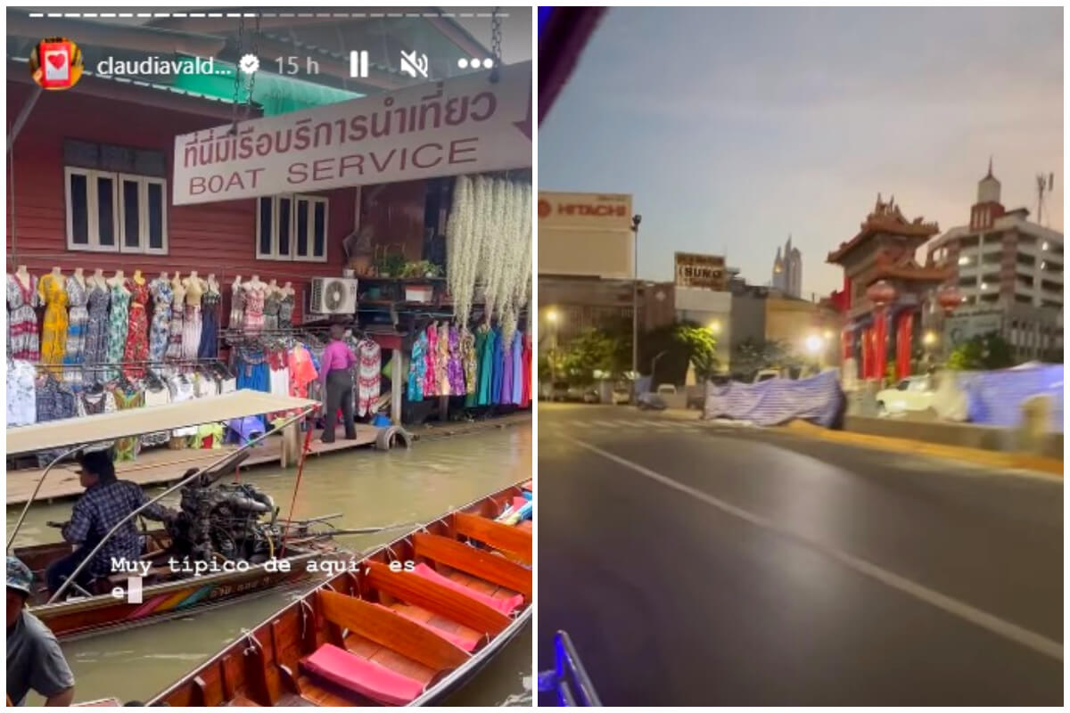 Tailandia. (Captura de pantalla © Claudia Valdés- Instagram)