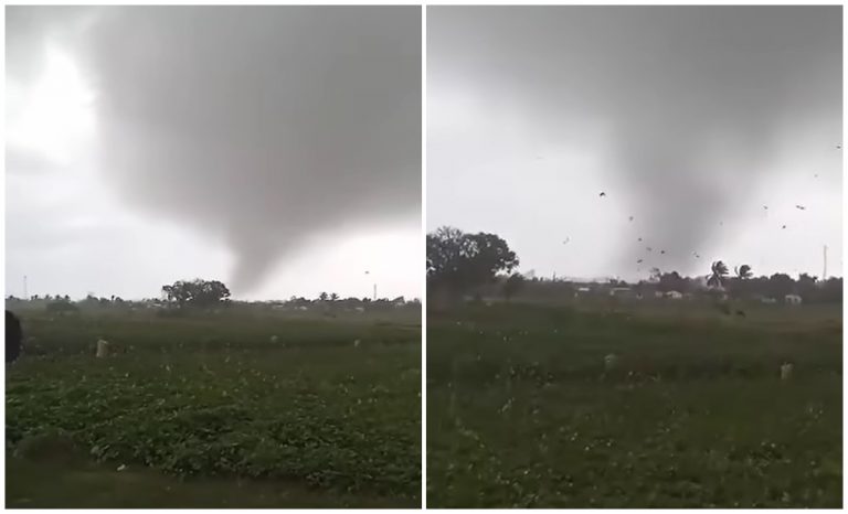Matanzas: tornado destruye una decena de casas en el municipio de Los Arabos