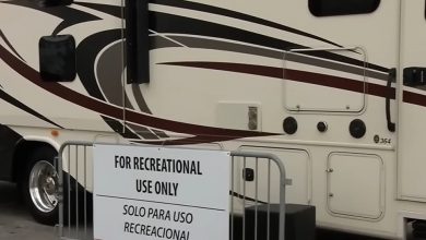 Imagen ilustrativa de una casa rodante en Hialeah. (Captura de pantalla © AmericaTeVe Miami-YouTube)