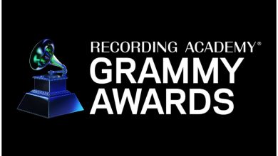 Cortinilla de los Premios Grammy. (Captura de pantalla © Recording Academy- YouTube)